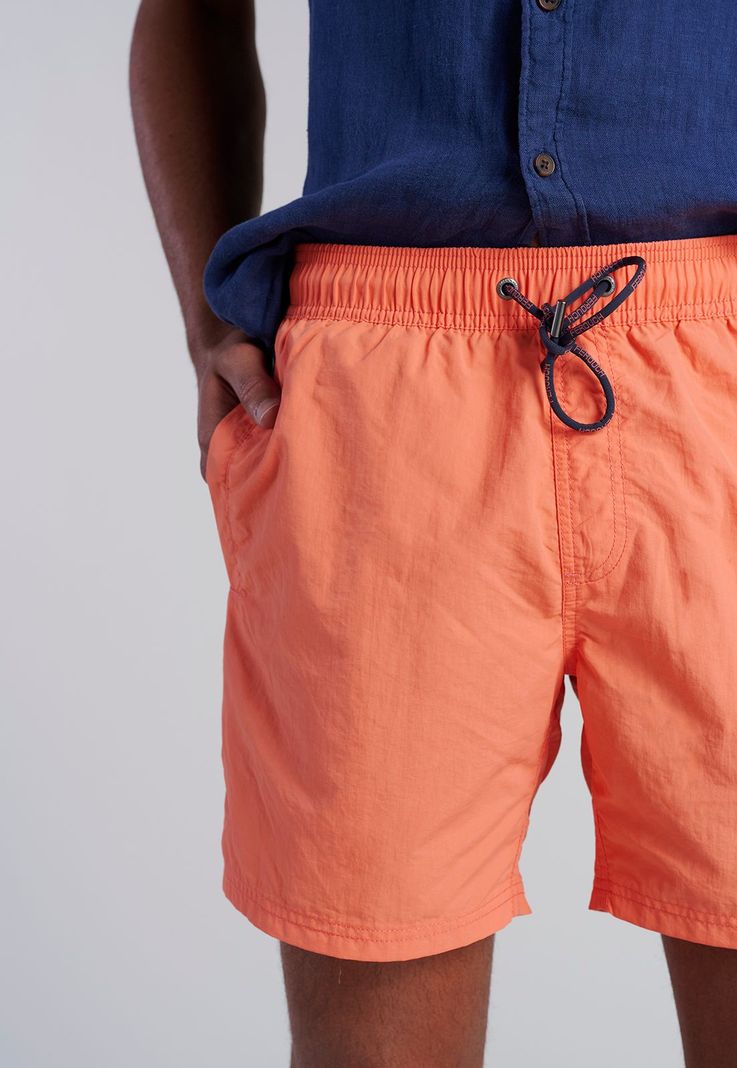 Traje De Baño Basico F Coral-2
