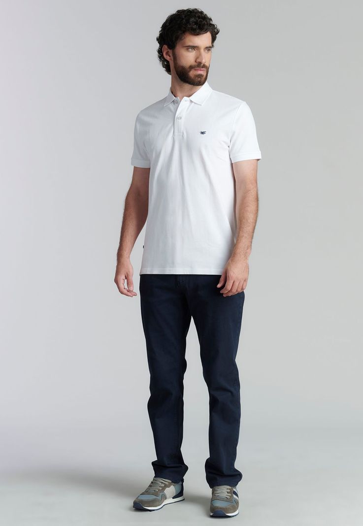 Polera Básica Pique Fr White-1