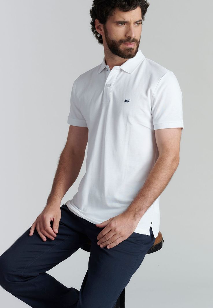 Polera Básica Pique Fr White-4