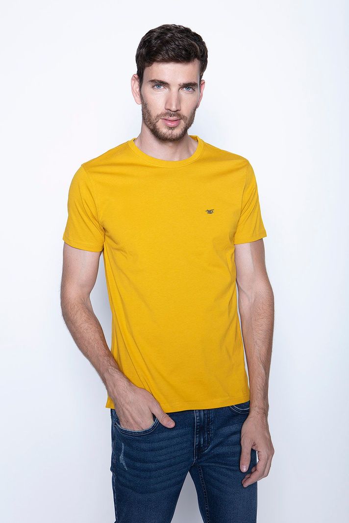 Polera Básica Mc Mustard-0