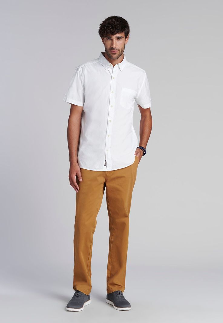 Camisa Garment Dyed Fj Ecru-1