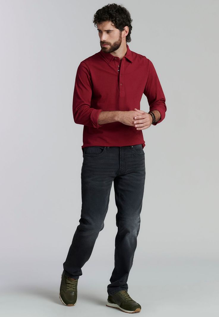 Jeans Newark Fjs Dk Grey-1