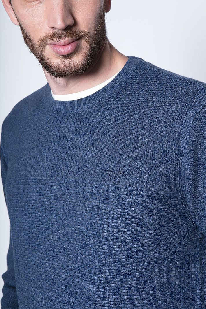 Sweater Brockton Fj Blue-4