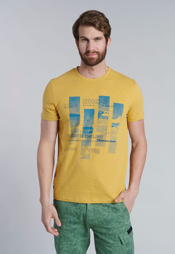 Polera Cincinnati Yellow Melange