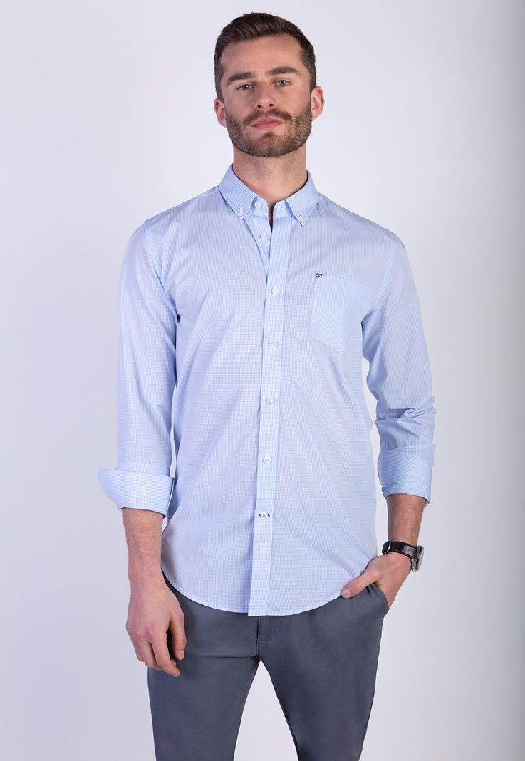 CAMISA COVENTRY SKY
