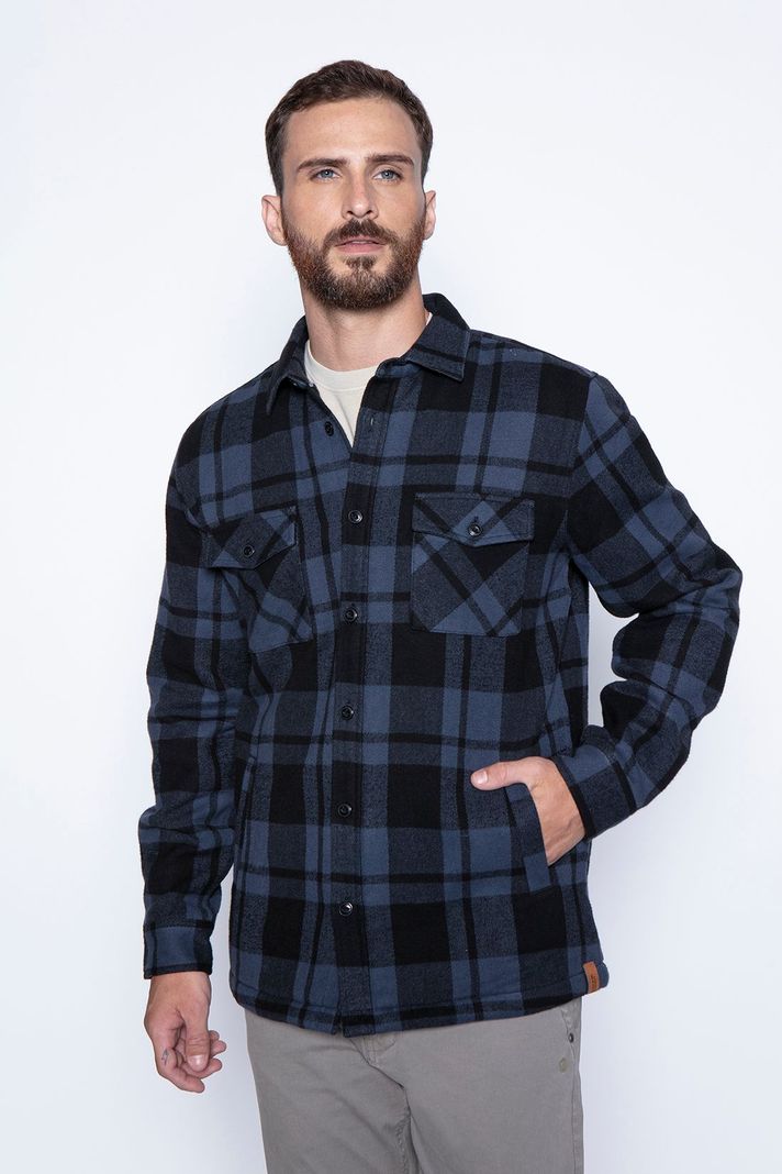 Chaqueta Lenadora Fj Navy Azul S