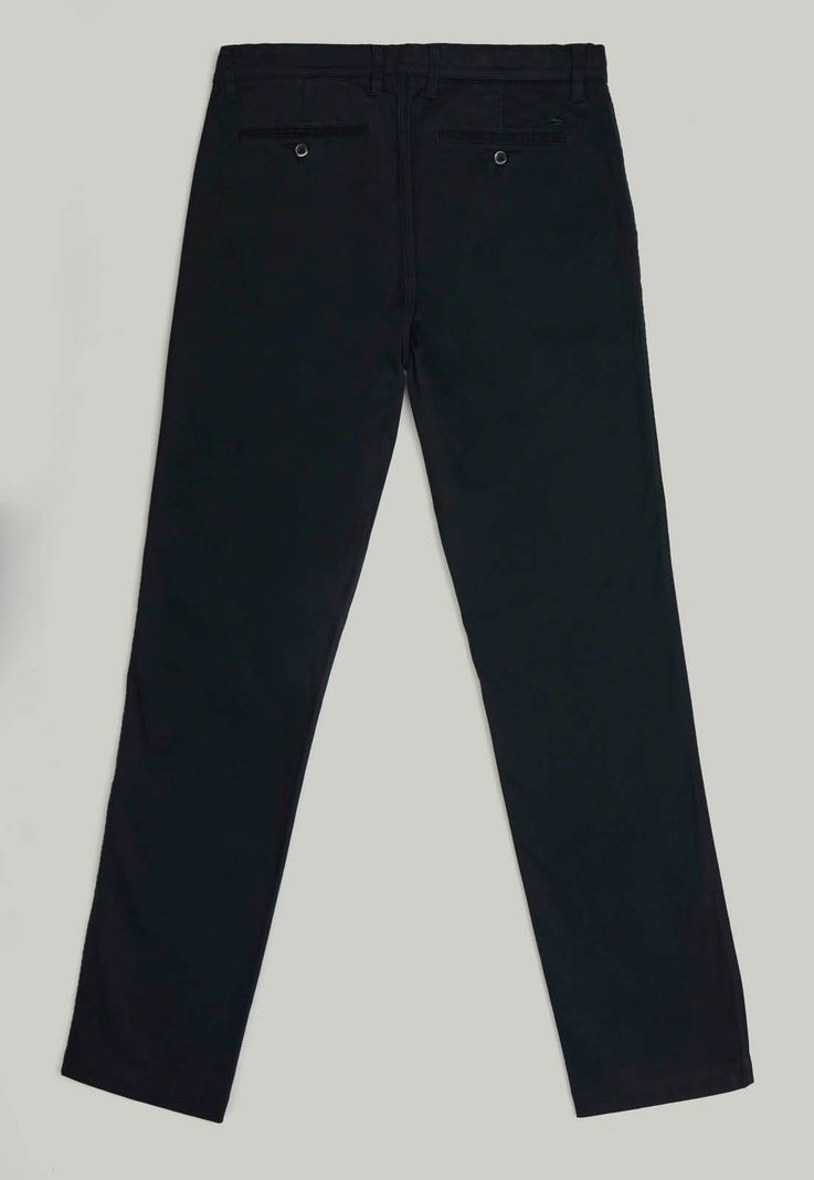 Pantalón Twill Without Pleats L/33 Business Black-2