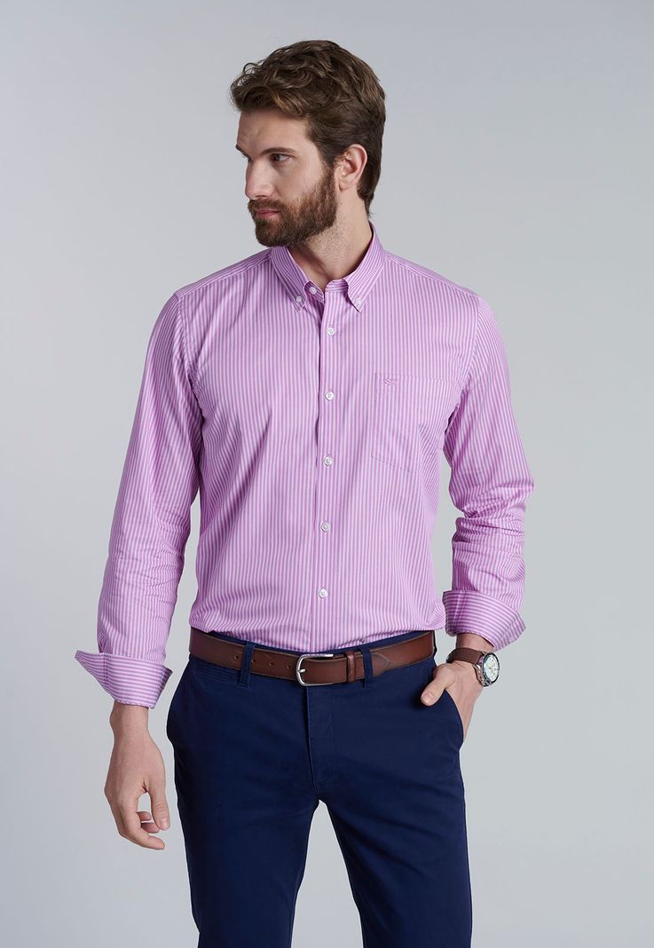 Camisa Striped Austin Sc Violet-0