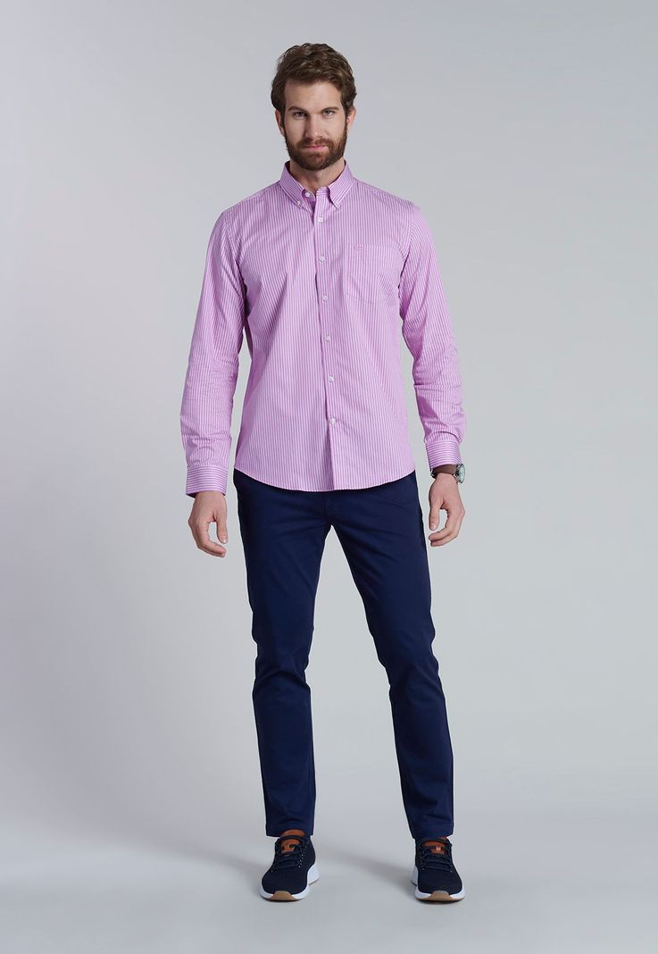 Camisa Striped Austin Sc Violet-1