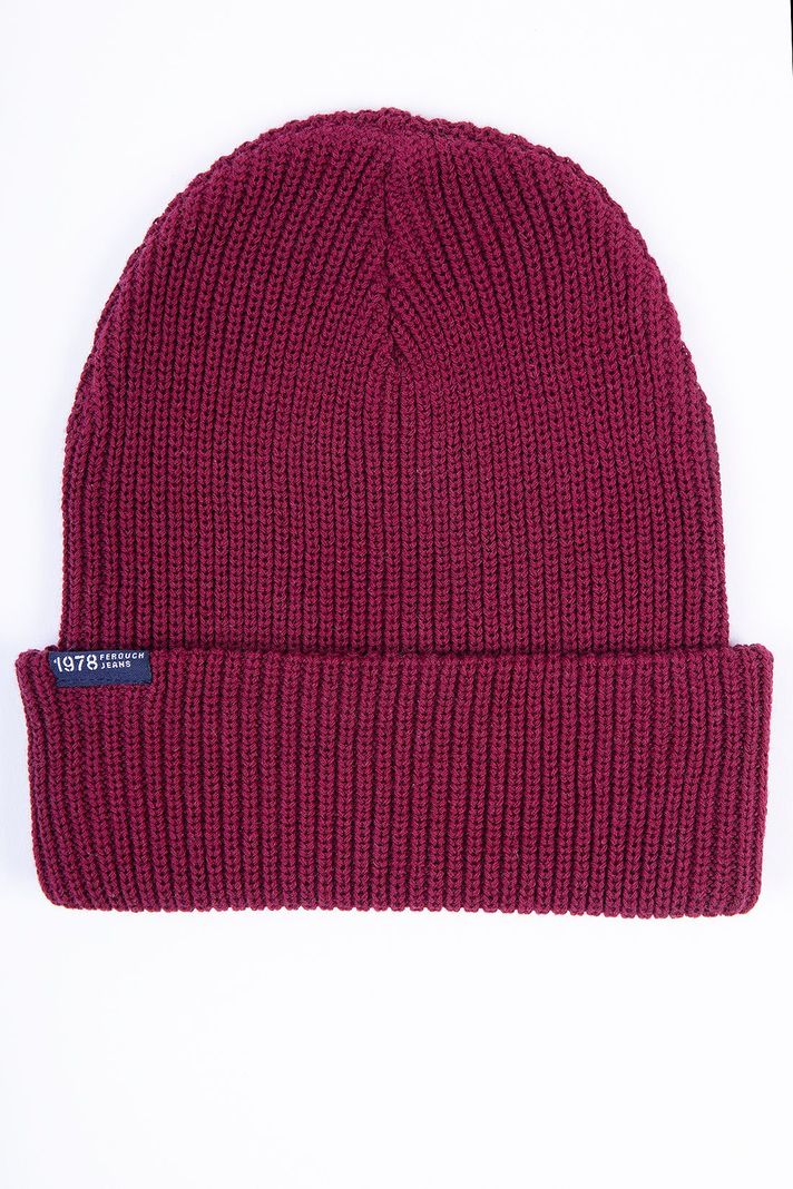 Beanie Basico Burgundy Rojo