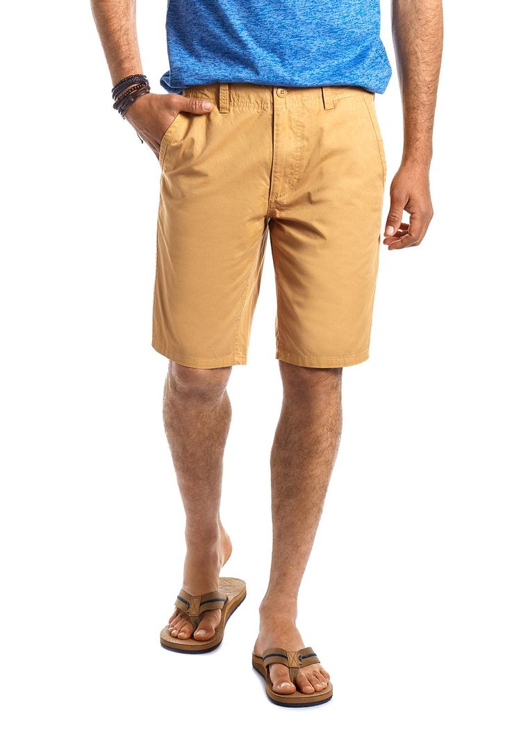 Bermuda Garment Dyed Mustard