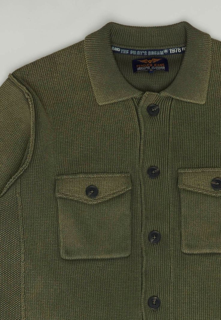 Cardigan Wisconsin Fjs Military-1
