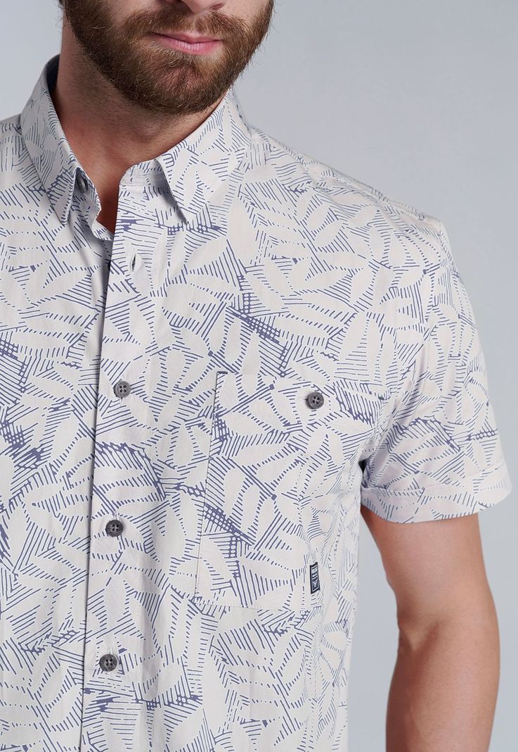 Camisa Estampada Nevada Fj Navy-2