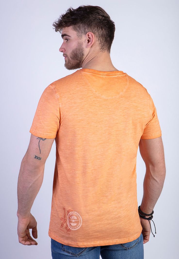 Polera Dirty Wash New York Orange-1