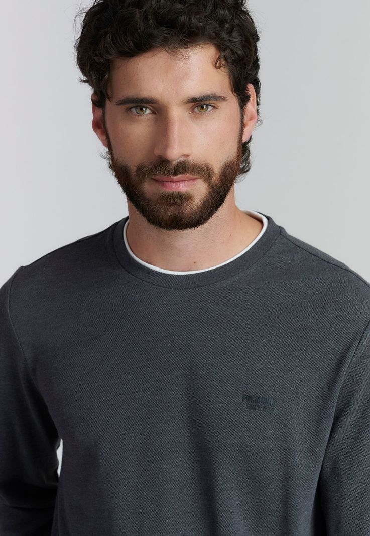 Polera Hoboken Fjs Graphito Melange-2