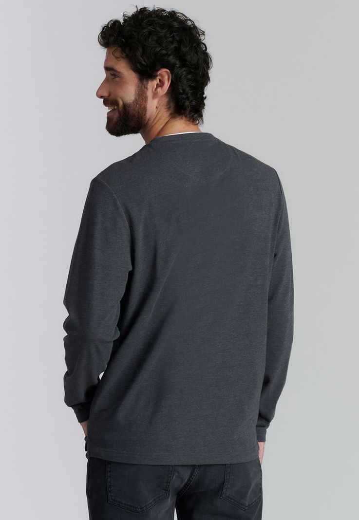 Polera Hoboken Fjs Graphito Melange-3