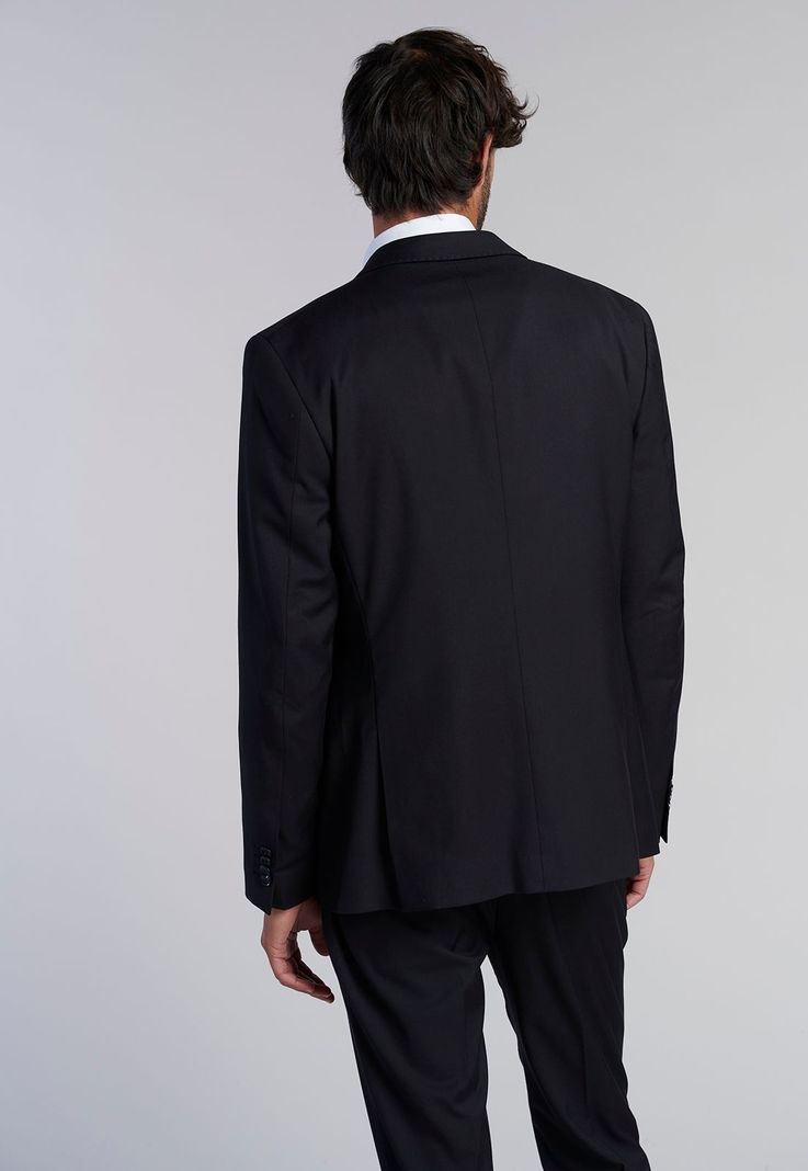 Blazer Smart Casual Ferouch Black-3