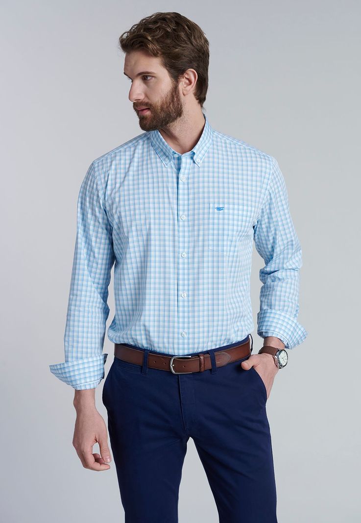 Camisa Check Bahamas Sc Blue-0