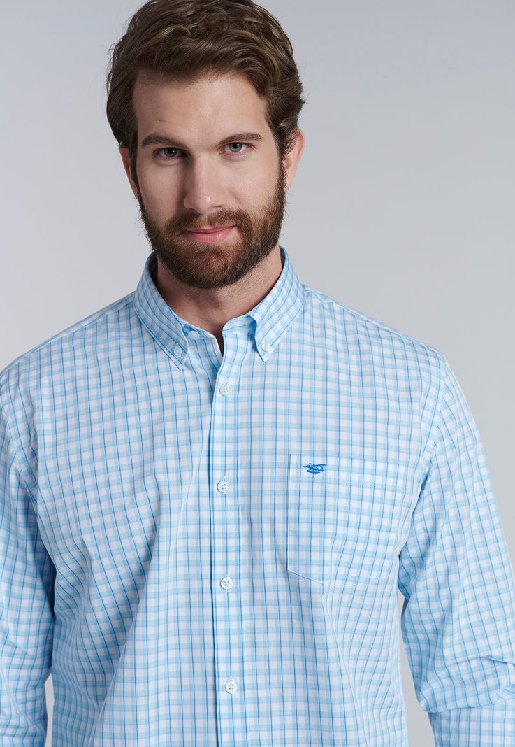 Camisa Check Bahamas Sc Blue-2