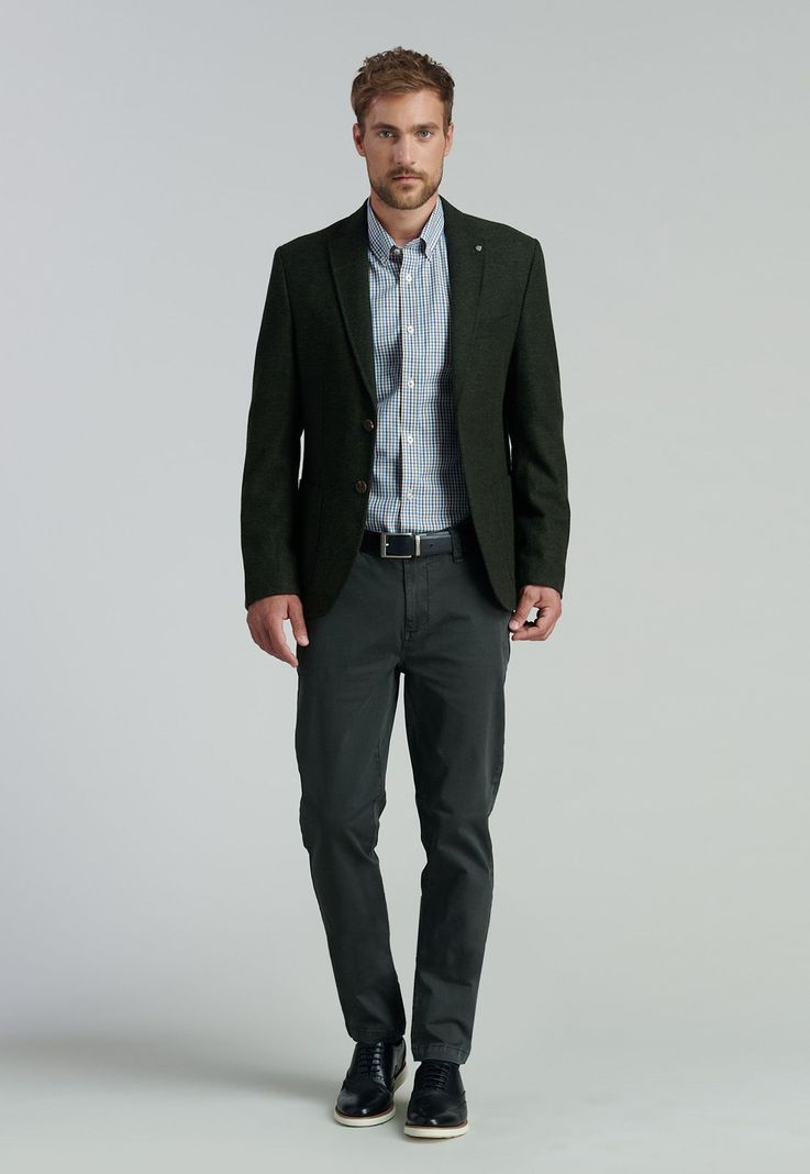 Blazer Creenville Smart Casual Green-0