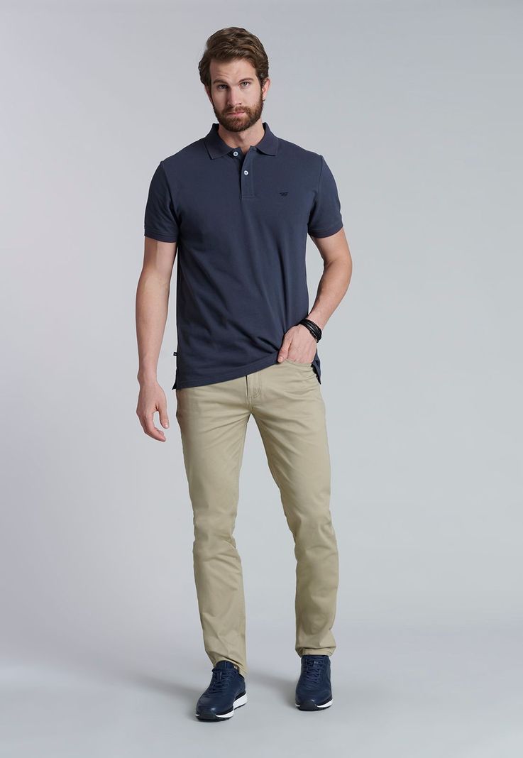 Polera Basica Pique Metal-1