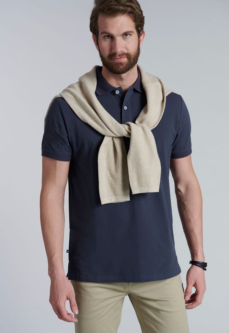 Polera Basica Pique Metal-4