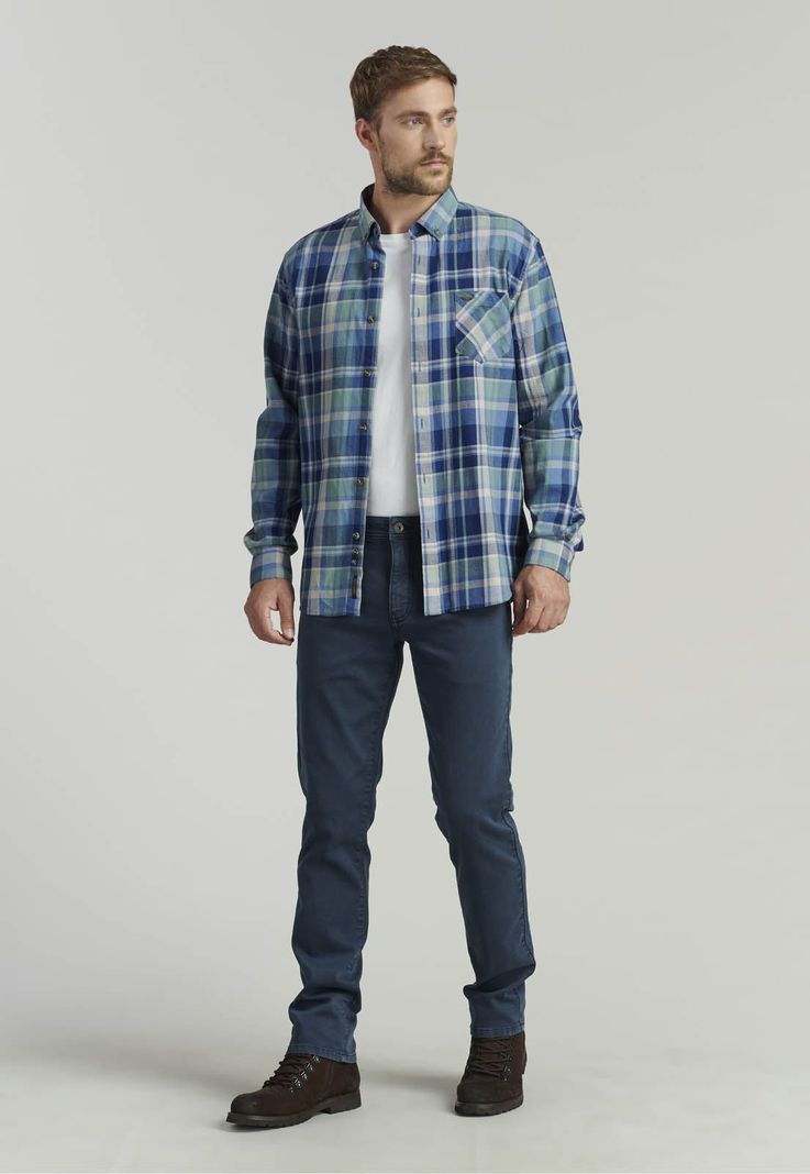 Pantalón Ohio Fjs Dk.Blue-4