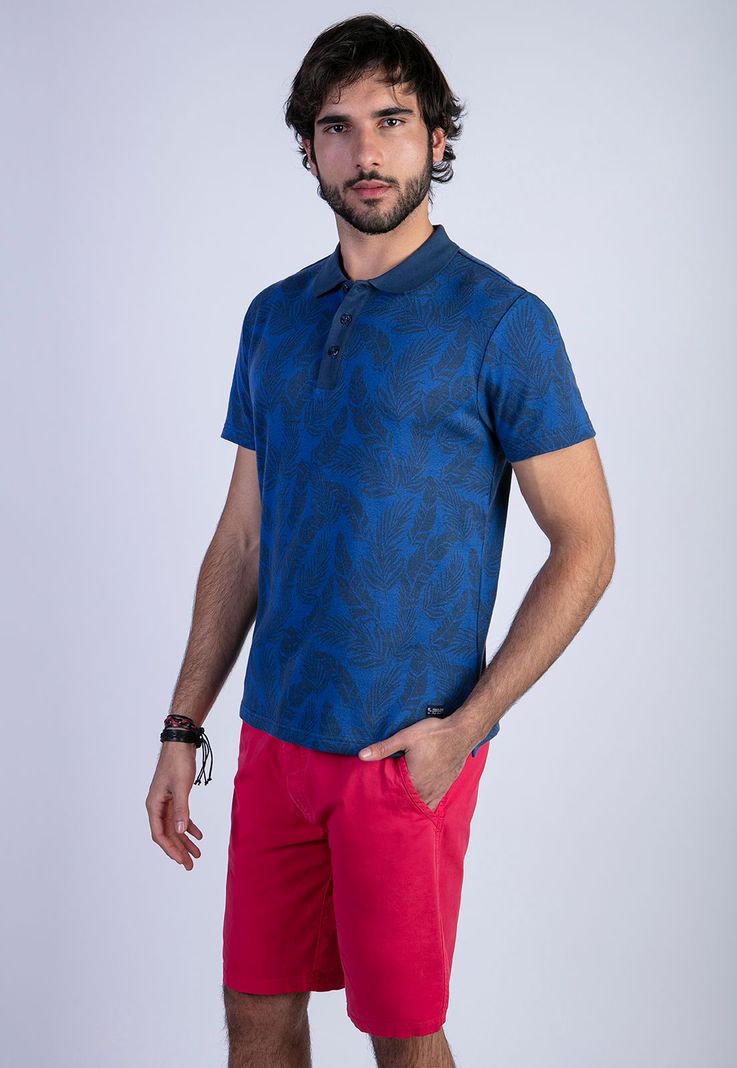 Polera Idaho Blue Azul S
