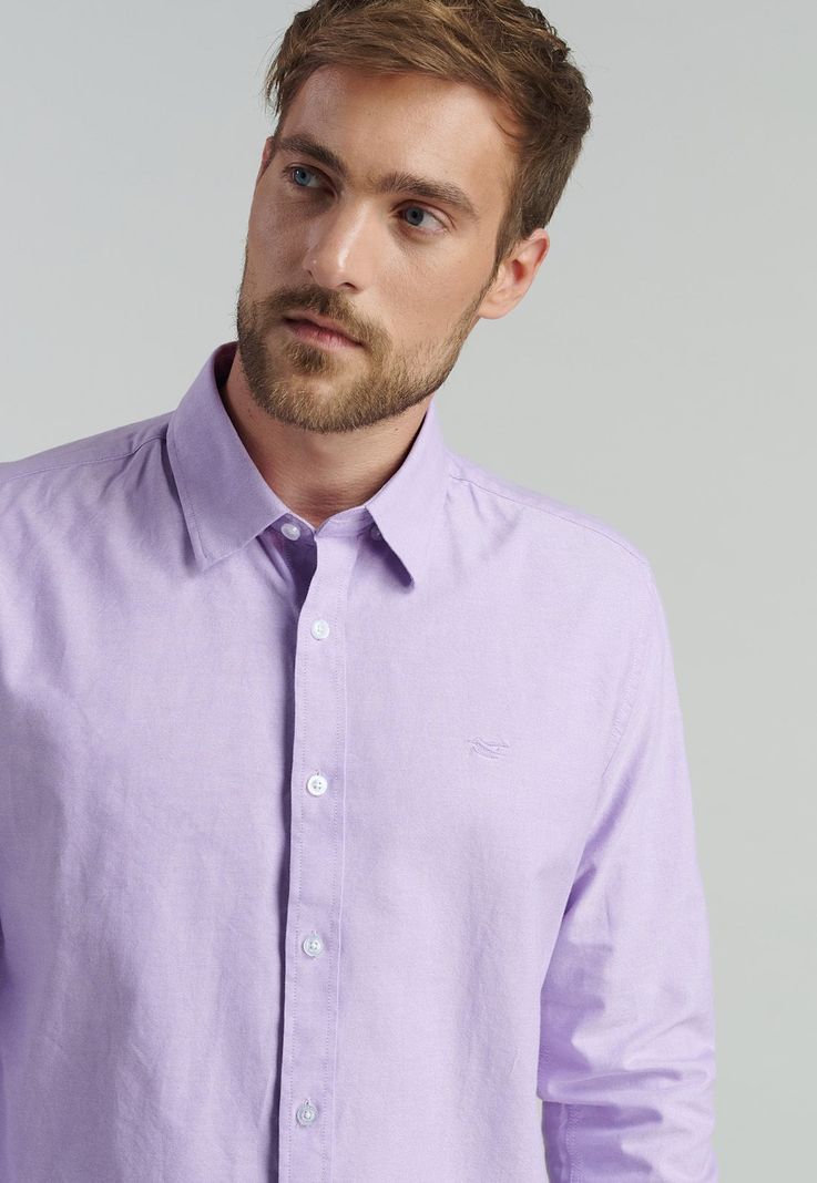 Camisa Sport Oxford Fr Violet-2