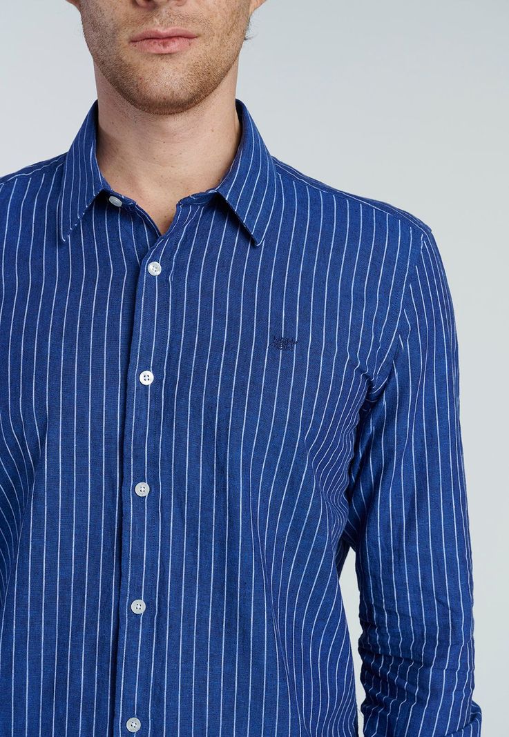 Camisa Estocolmo Navy-2