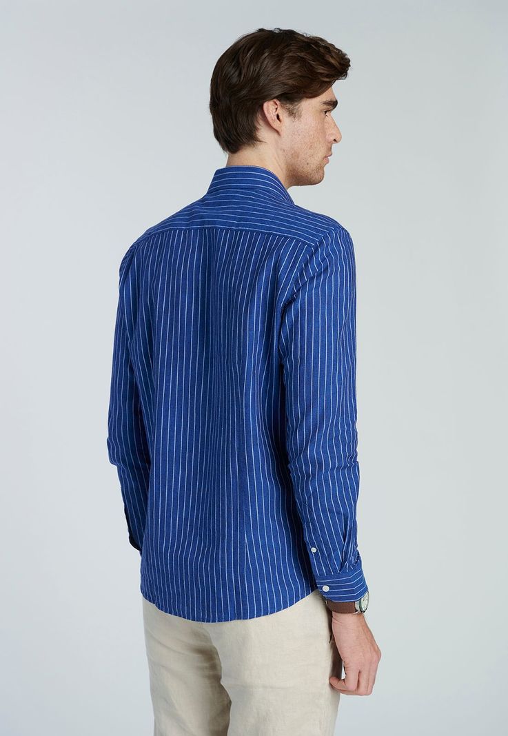 Camisa Estocolmo Navy-3