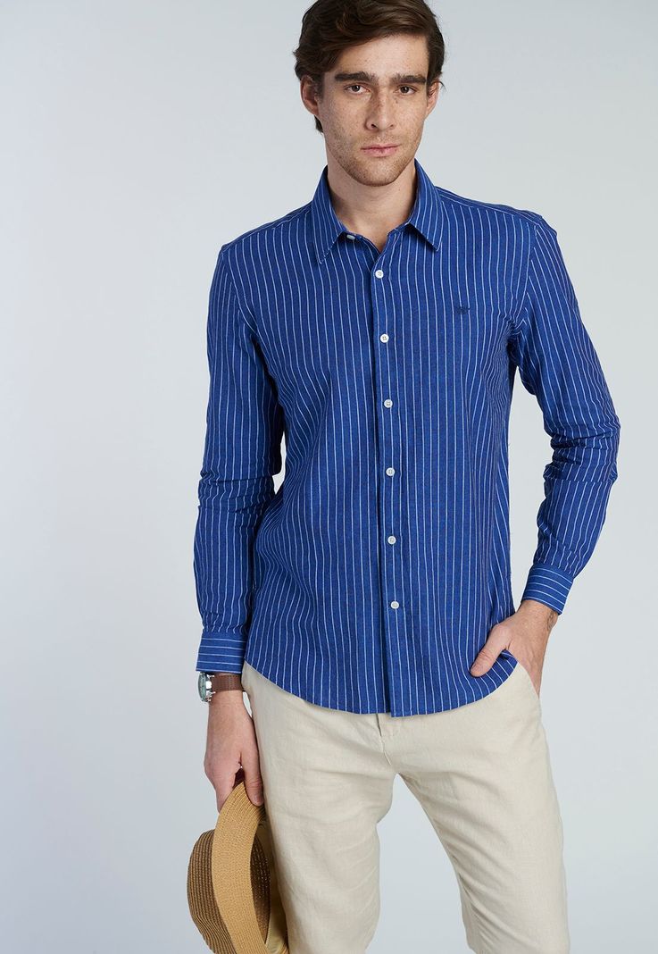 Camisa Estocolmo Navy-4