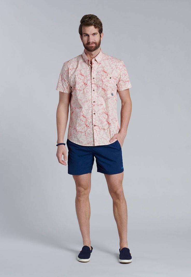 Camisa Estampada Nevada Fj Coral-1