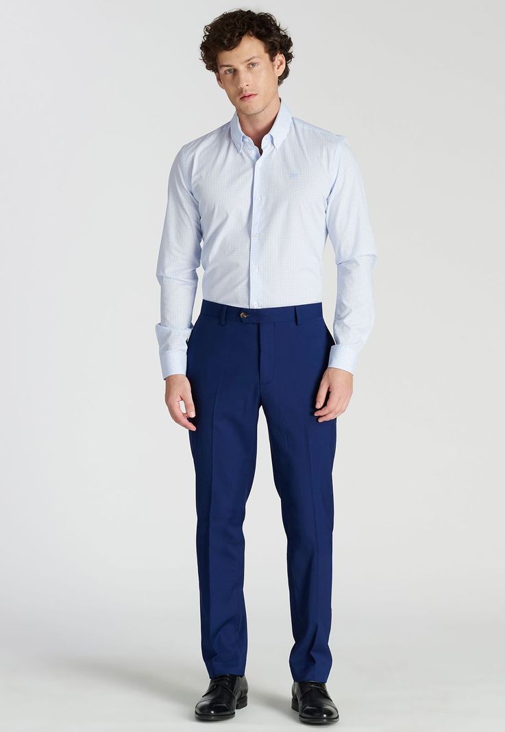 Camisa Arthur Business Sky-0