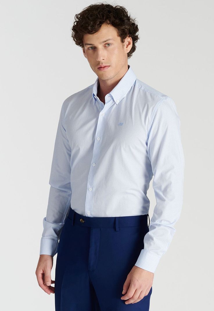 Camisa Arthur Business Sky-1