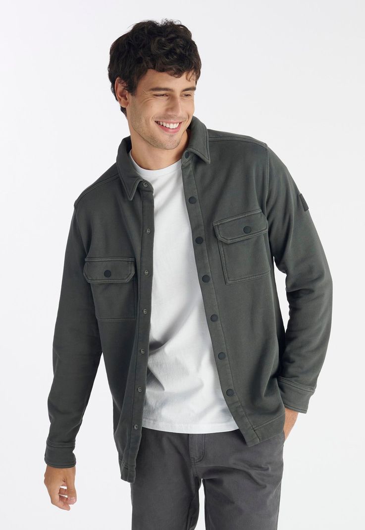 Sobrecamisa Chaiten Casual Charcoal-0