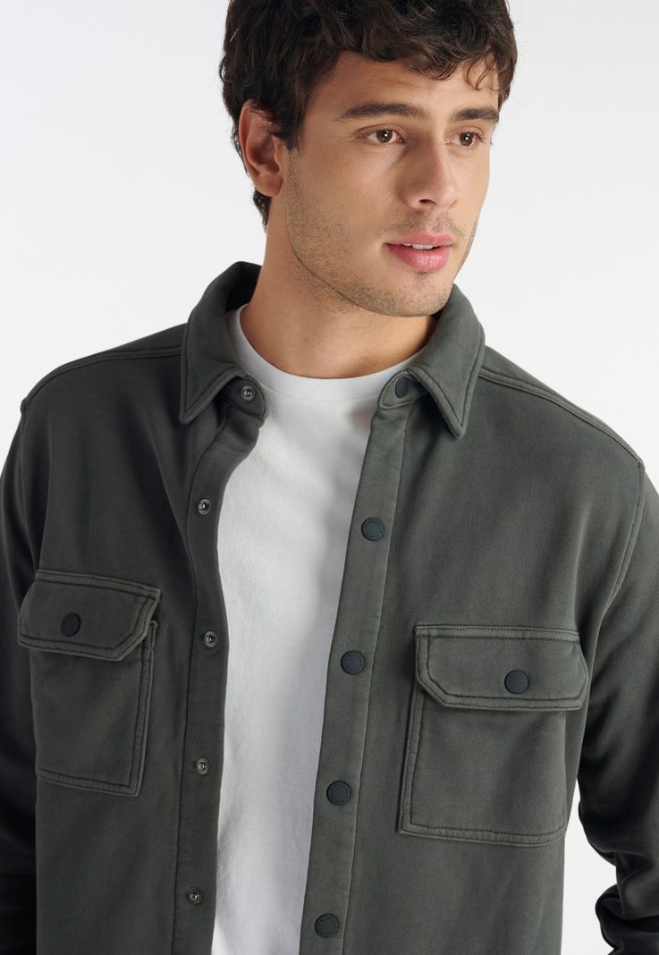 Sobrecamisa Chaiten Casual Charcoal-2