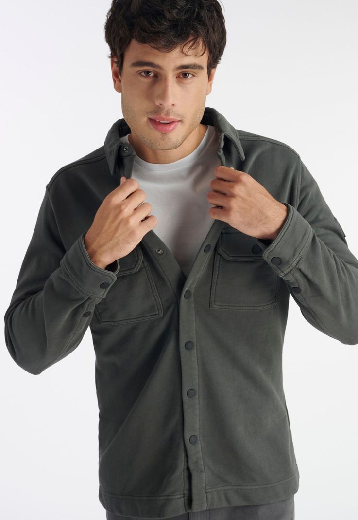 Sobrecamisa Chaiten Casual Charcoal-4