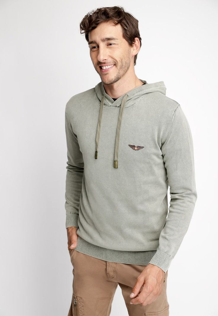Sweater Misisipi Military Verde S
