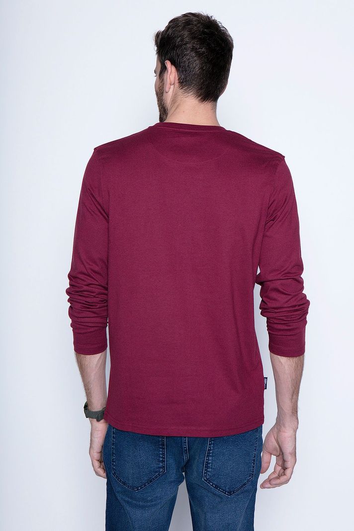 Polera Básica Ml Burgundy-1