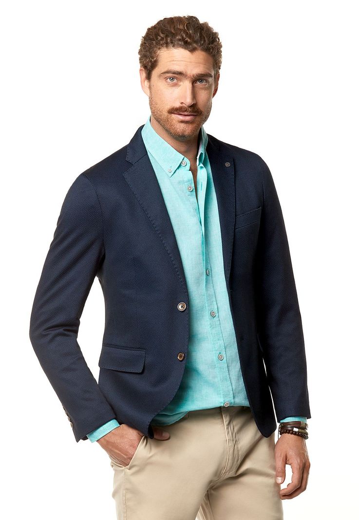 Blazer Knitted Cairo Navy