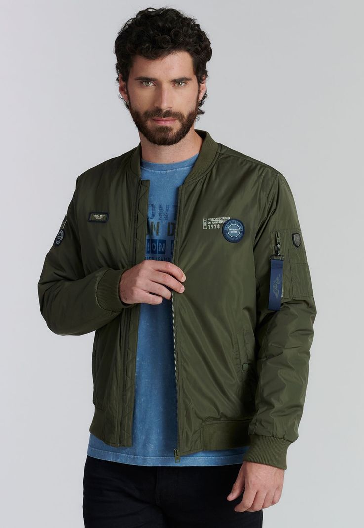 Chaqueta Pilot Fjs Militar-0