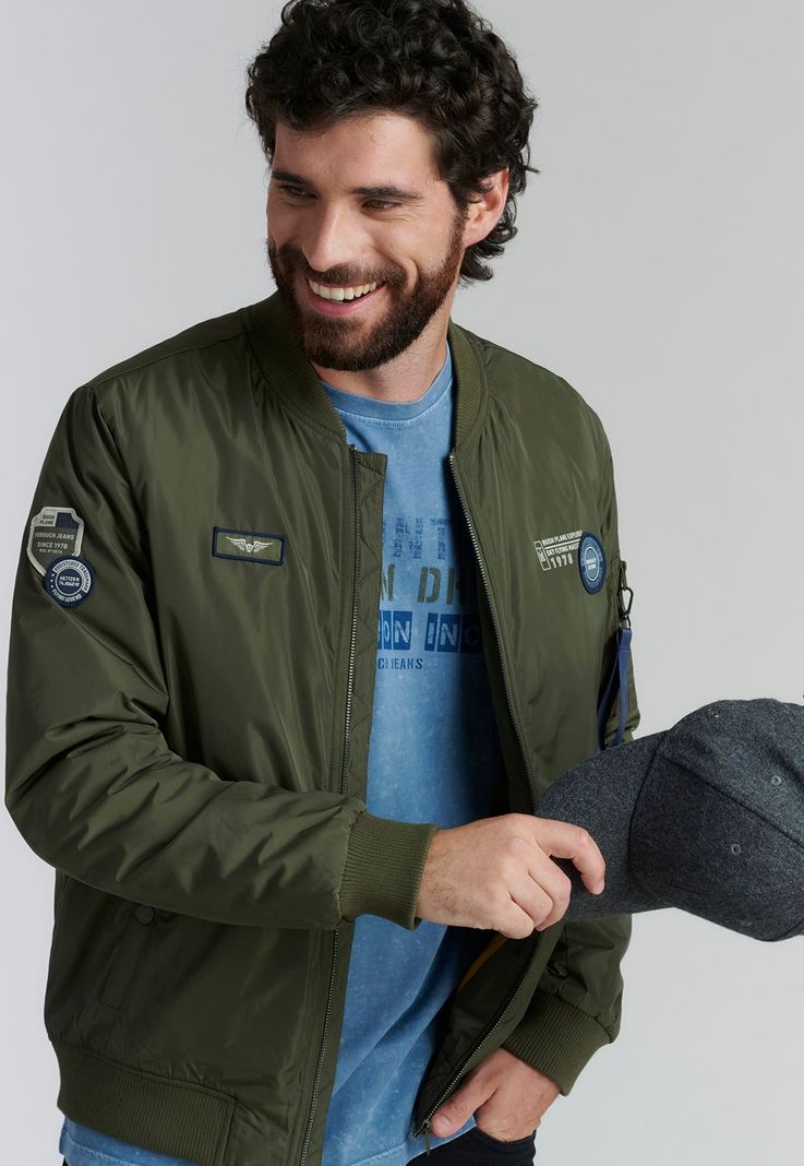 Chaqueta Pilot Fjs Militar-4