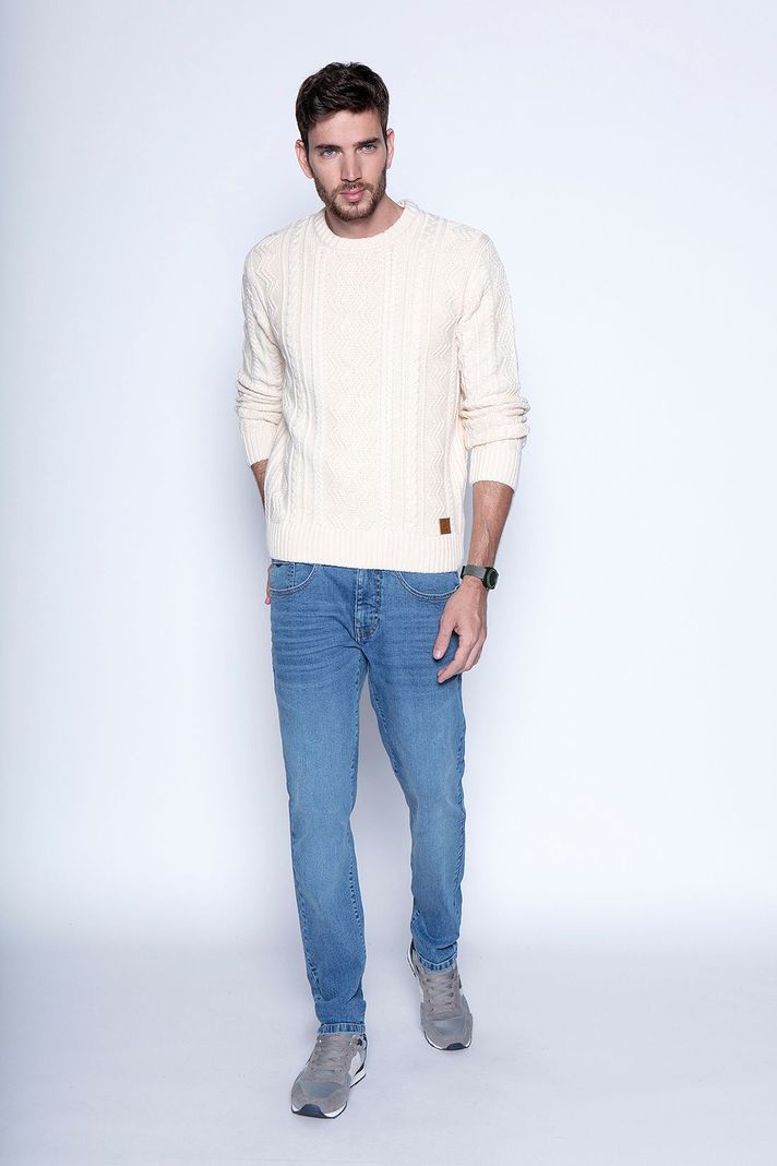 Sweater Barlett Fj Cream-3