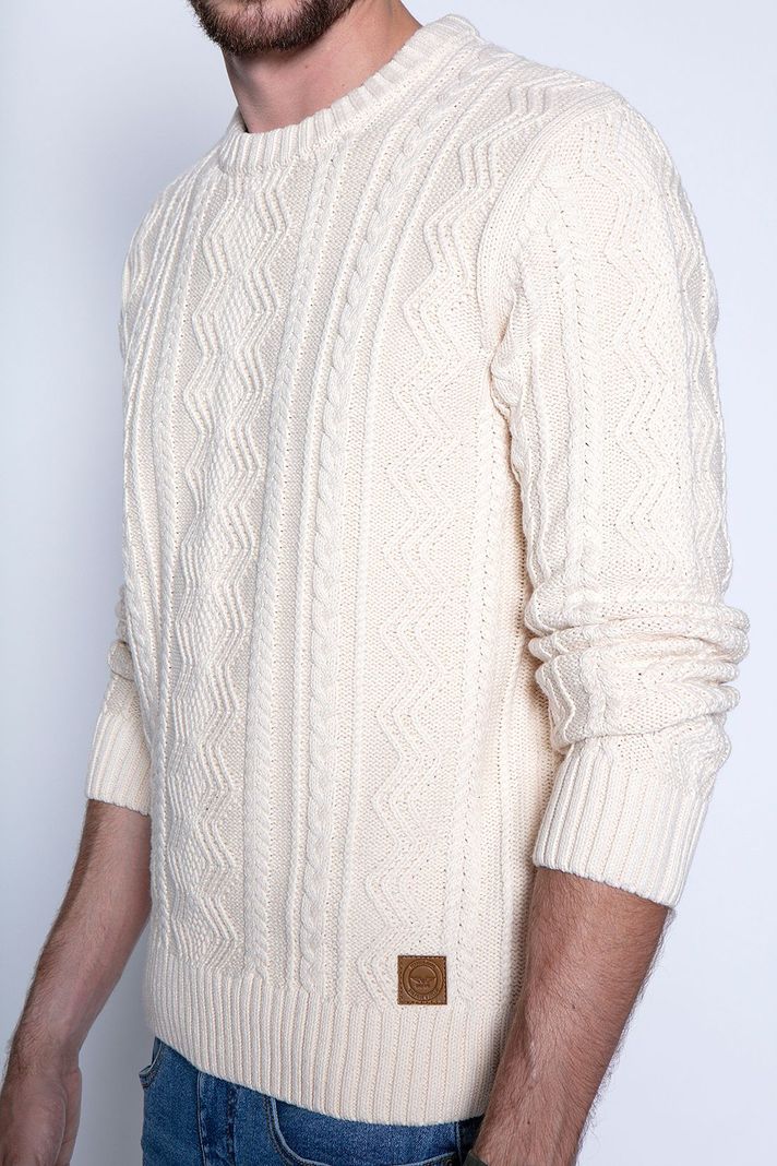 Sweater Barlett Fj Cream-4