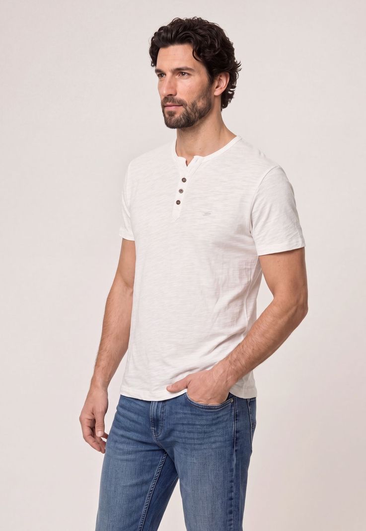 Polera Regular White Colorado