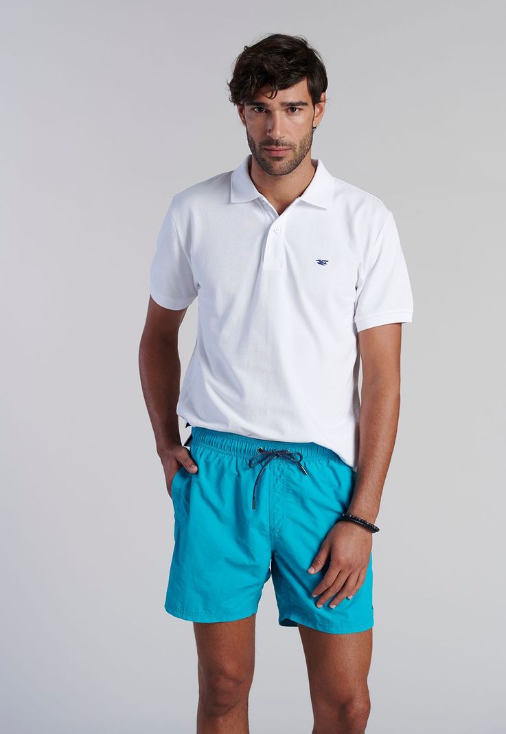 Traje De Baño Basico F Turquoise-0