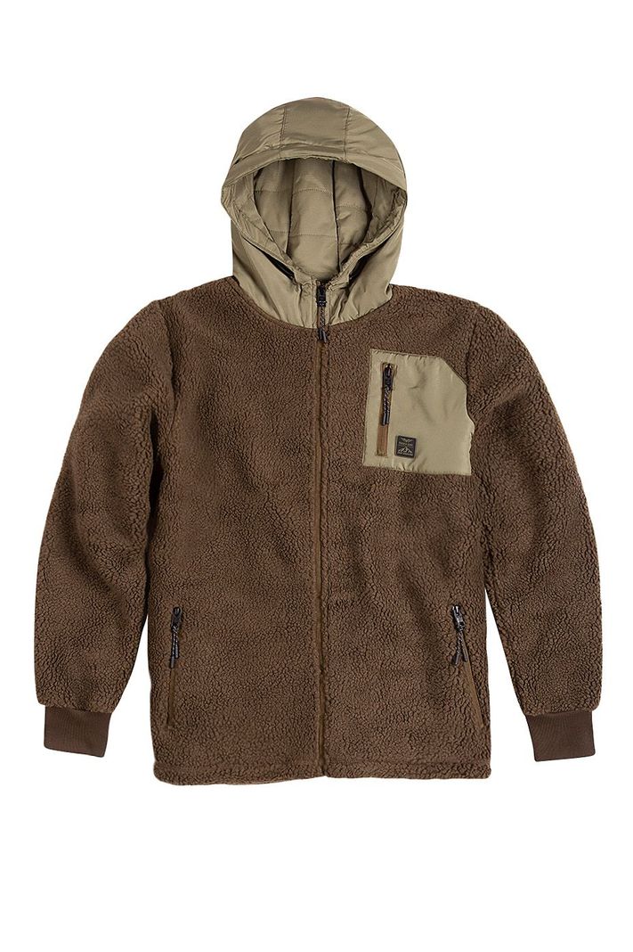 POLERÓN SHERPA KHAKI-0