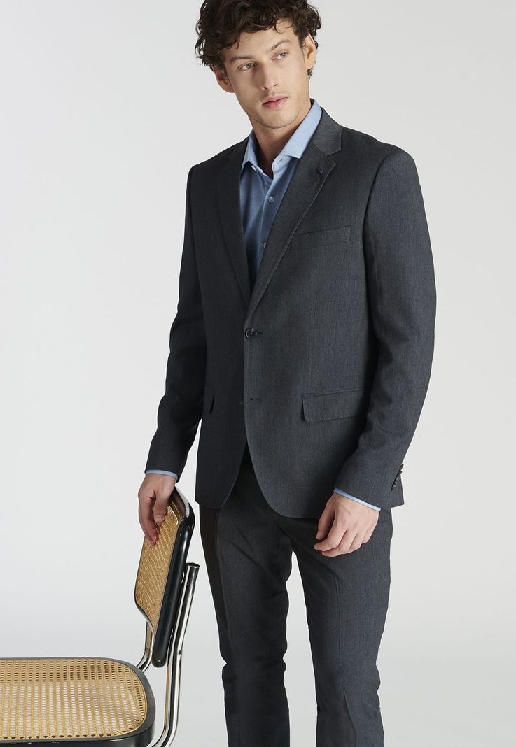 Blazer Cierto Business Grey-4