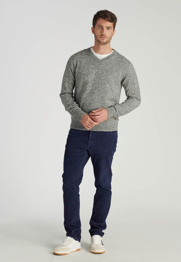 Sweter Sebastian Avant-Garde Dk Grey Melange-1